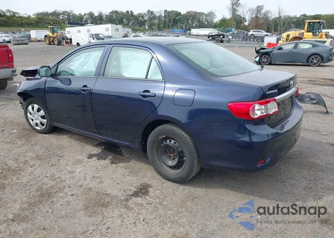 2013 Toyota Corolla L из США, поврежденный, VIN 2T1BU4EE4DC095361